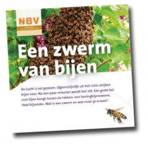 Informatieblad een zwerm van bijen