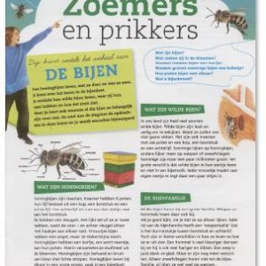 Schoolkrant Zoemers en prikkers met opdrachten en handleiding